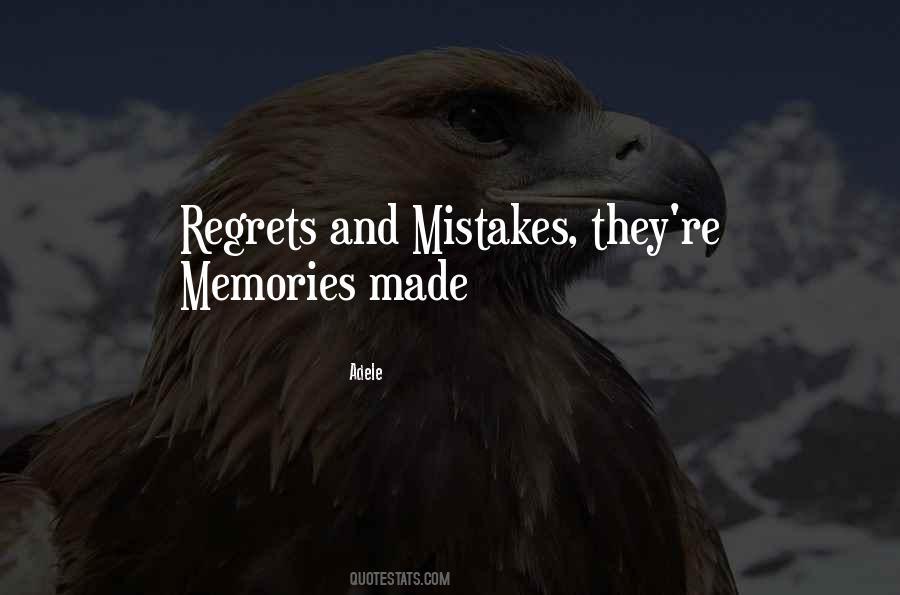 Quotes About Mistakes And Regrets #386204