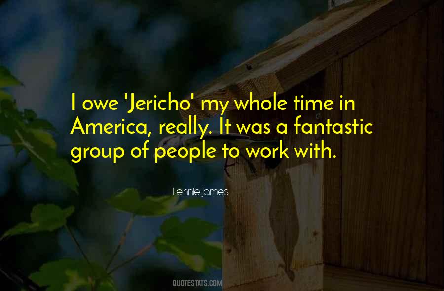 Quotes About Jericho #1029270
