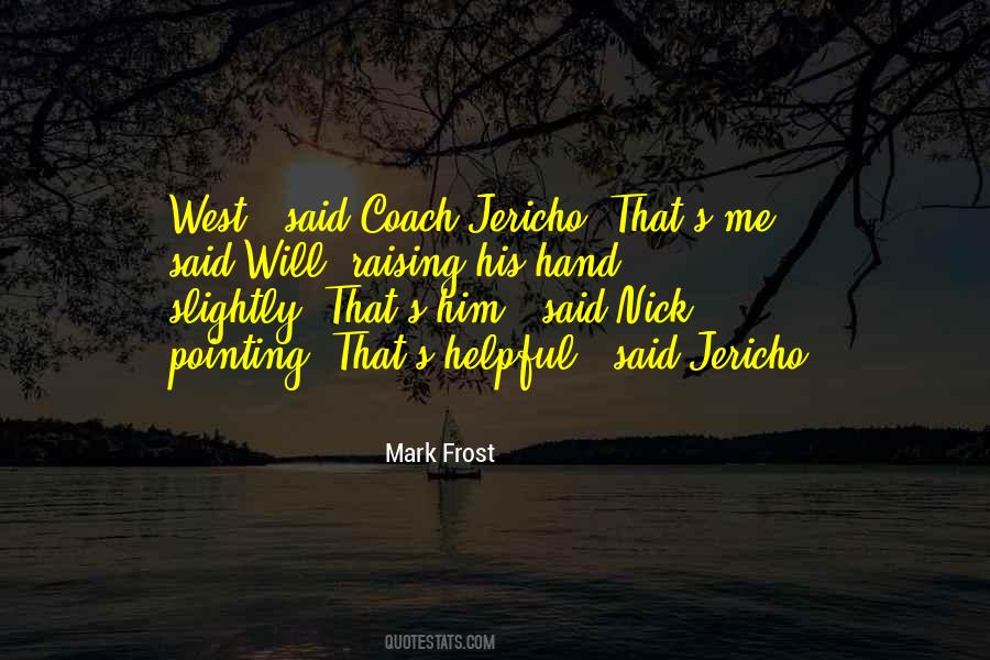 Quotes About Jericho #373530