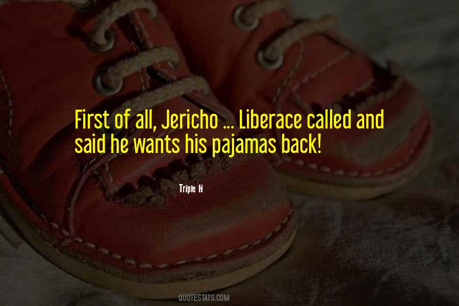 Quotes About Jericho #406318