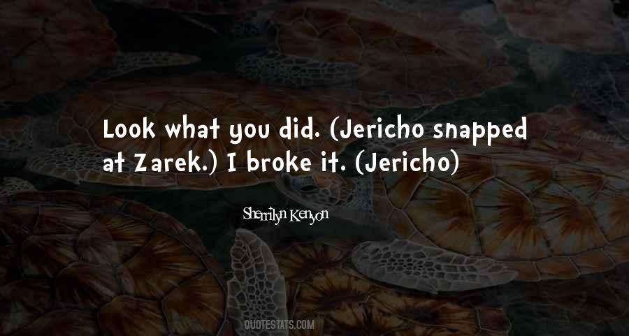 Quotes About Jericho #435453