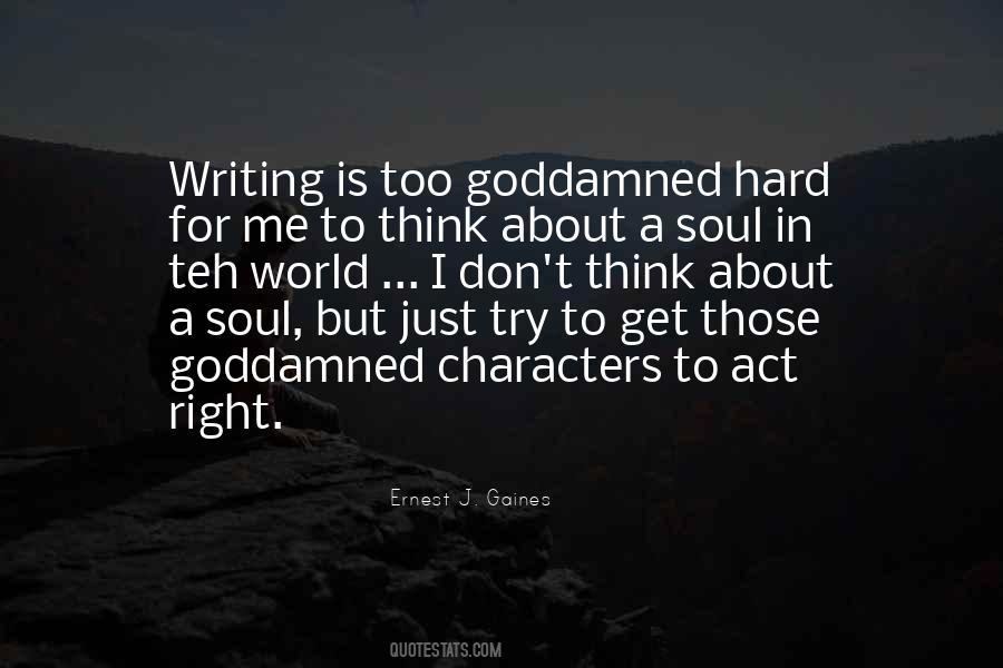 Writing Soul Quotes #65140