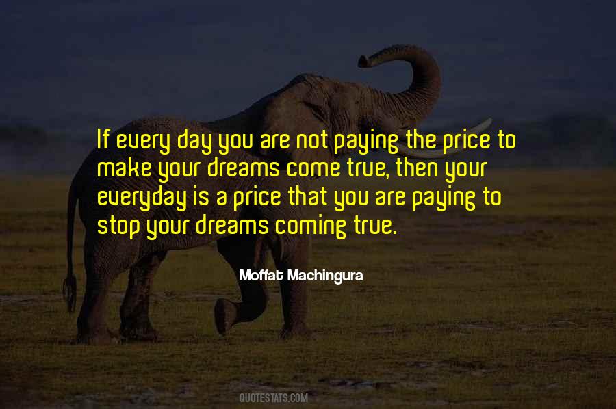 Quotes About Paying The Price #137560