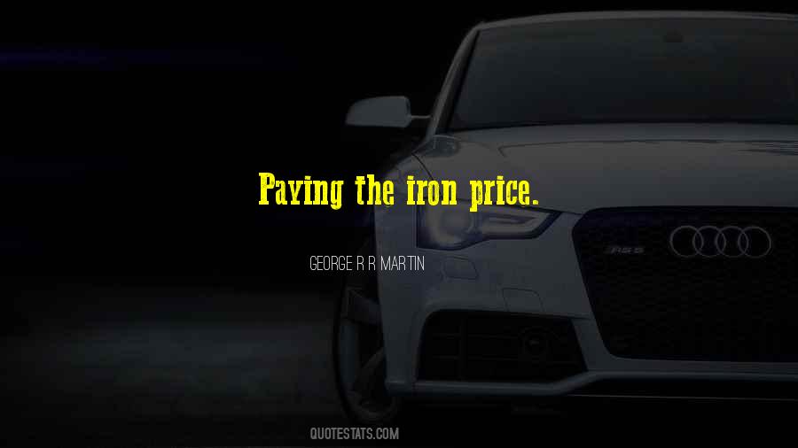 Quotes About Paying The Price #1451956