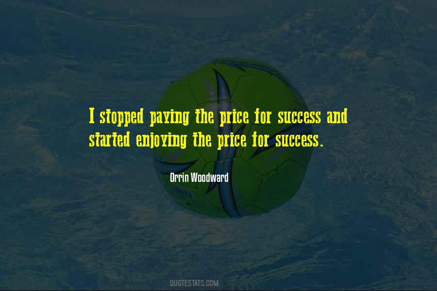 Quotes About Paying The Price #532932