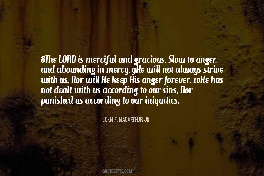 Quotes About Slow To Anger #1837784