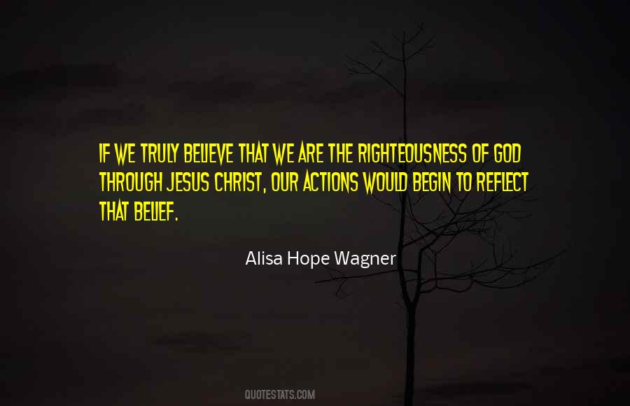 Hope Through Jesus Christ Quotes #1555940