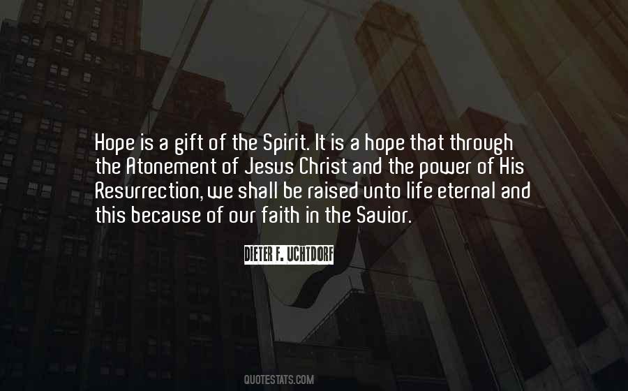 Hope Through Jesus Christ Quotes #610465