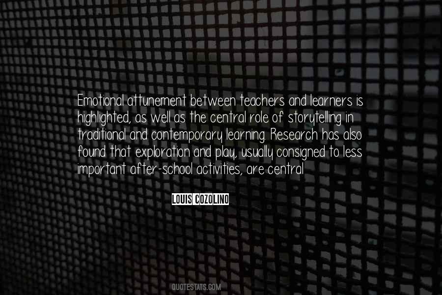 Quotes About Traditional School #1298696