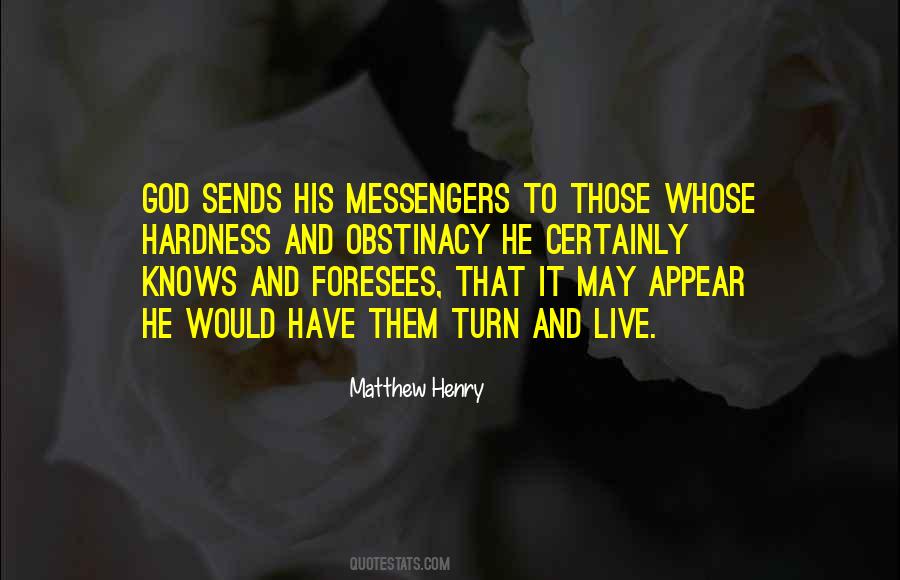 Quotes About Messengers #1180573