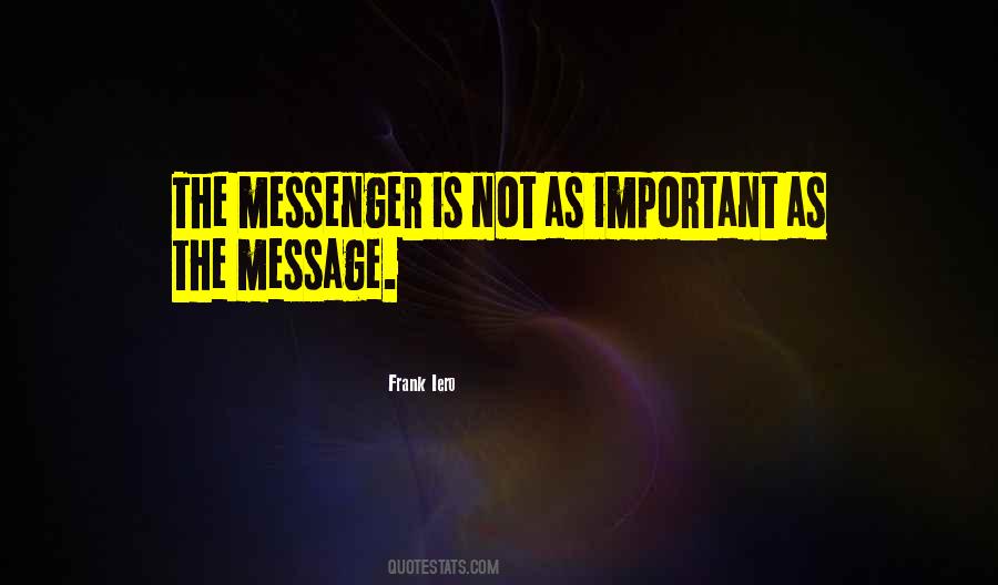 Quotes About Messengers #776353