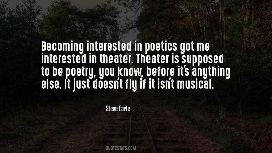 Poetry Poetics Quotes #1355130