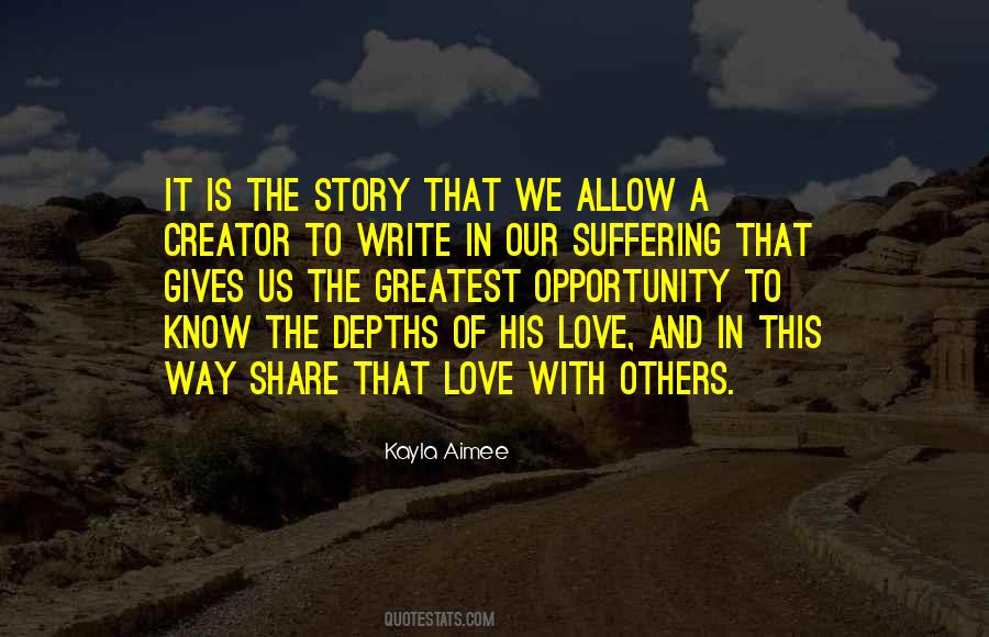 Quotes About Our Love Story #134468