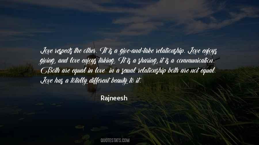 Quotes About Give And Take Relationship #21110