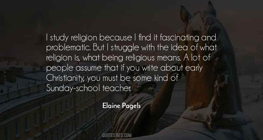 Quotes About Sunday School Teacher #1130673