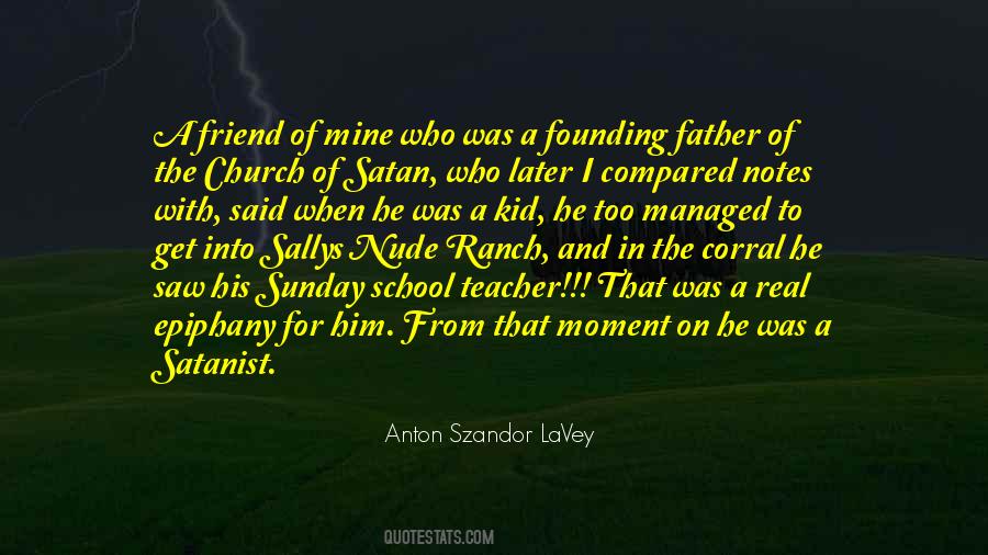 Quotes About Sunday School Teacher #1556212