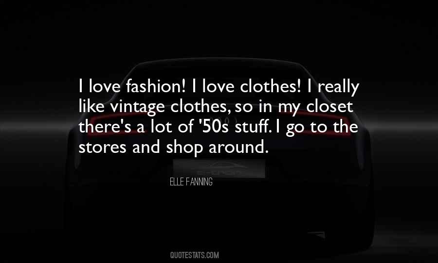 Fashion Closet Quotes #836198