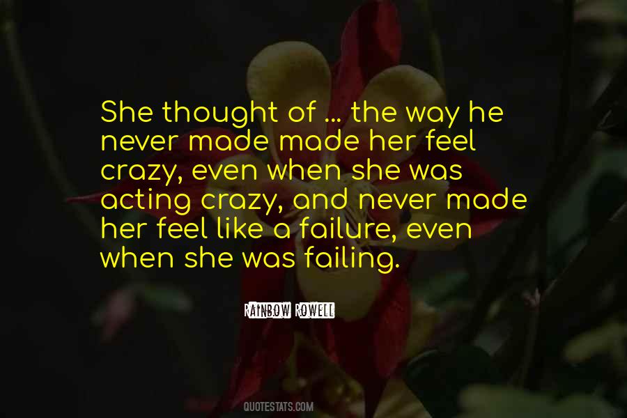 Quotes About Failing Love #790263