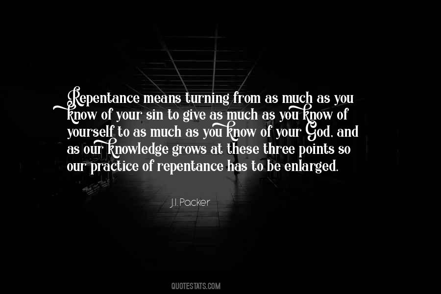 Quotes About Sin And Repentance #188494