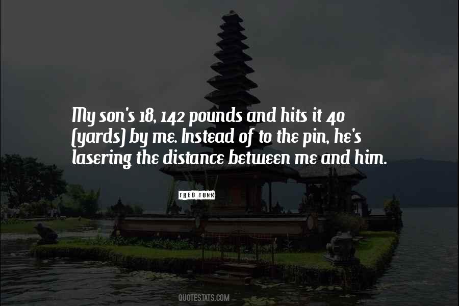 Quotes About Distance #1697725