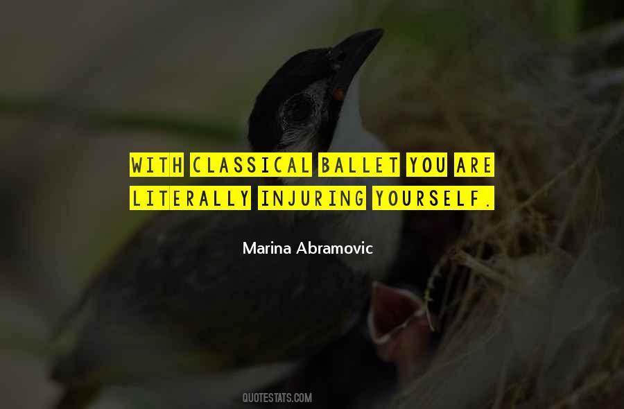 Quotes About Injuring Yourself #1150016