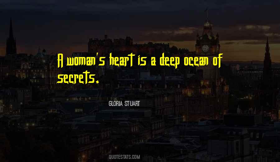 Woman S Heart Quotes #1046179