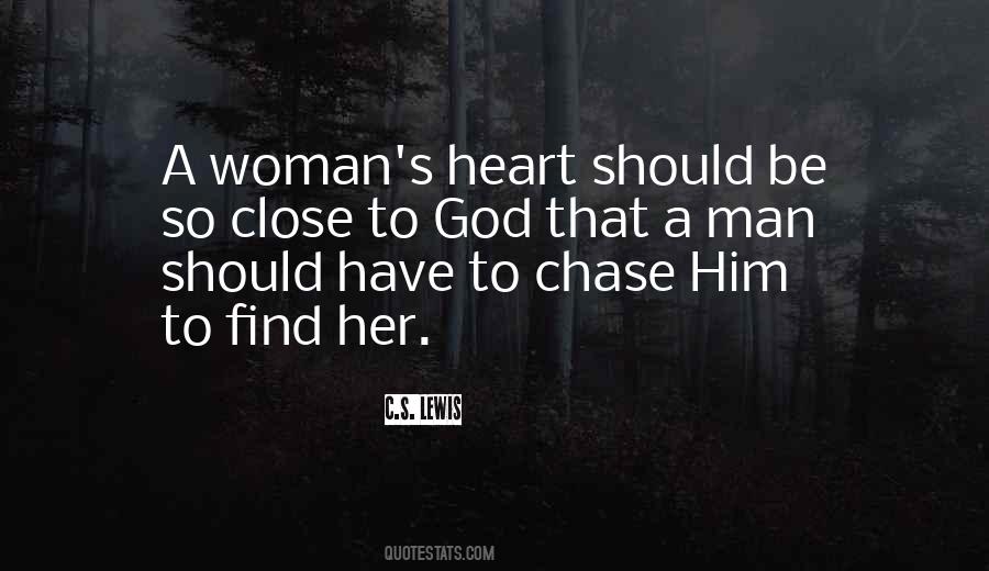Woman S Heart Quotes #1454090