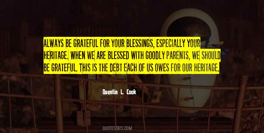 Quotes About Debt Of Gratitude #690065