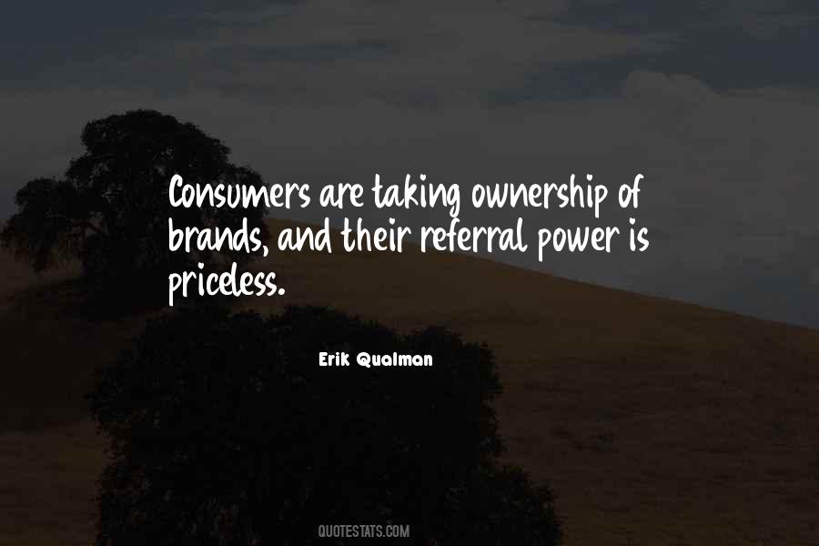Quotes About The Power Of Consumers #1118450
