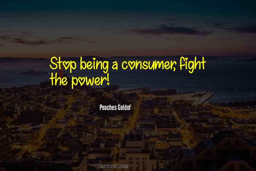 Quotes About The Power Of Consumers #311095