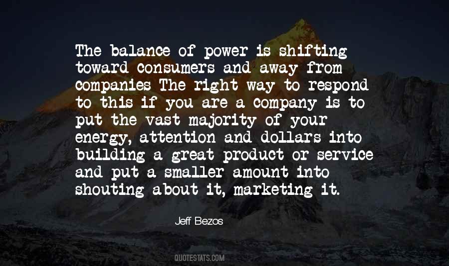 Quotes About The Power Of Consumers #808686