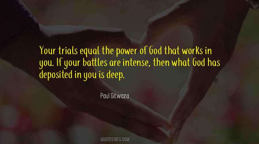 Quotes About The Power Of God #186886