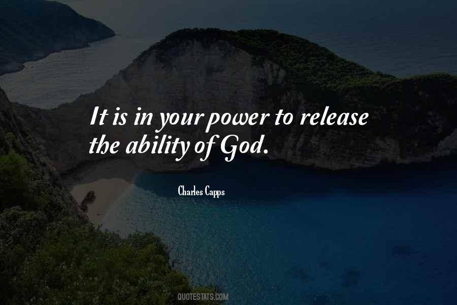 Quotes About The Power Of God #39221