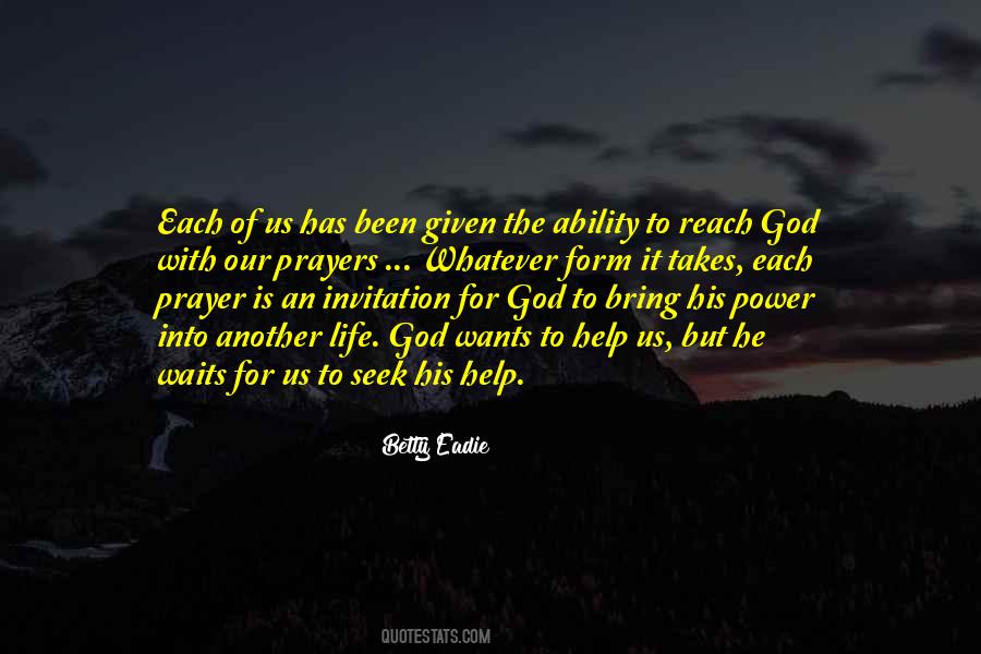 Quotes About The Power Of God #99534