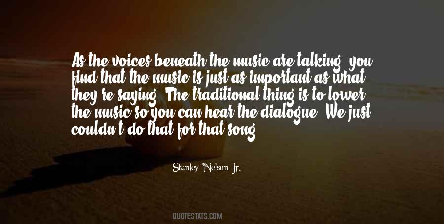 Quotes About Traditional Music #1223755