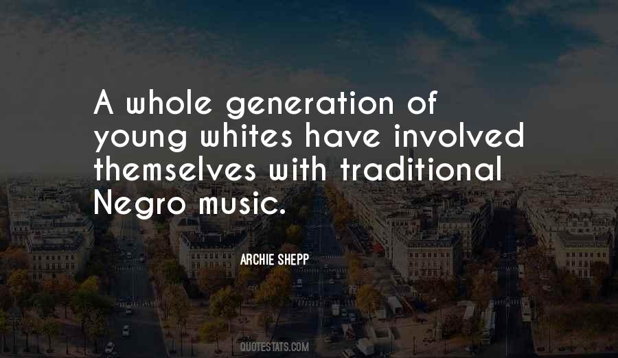 Quotes About Traditional Music #518077