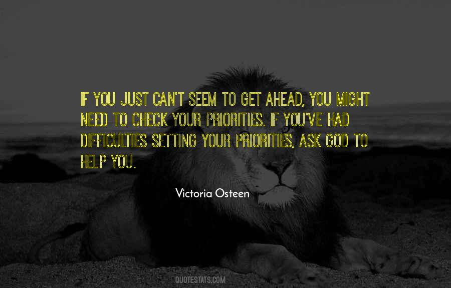 Quotes About Priorities #1221145
