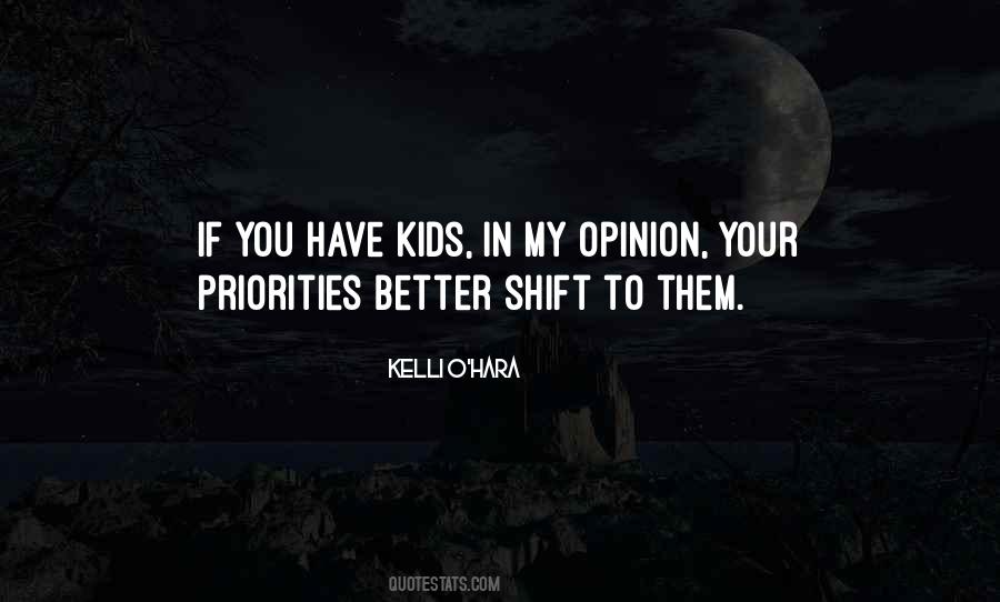 Quotes About Priorities #1225550