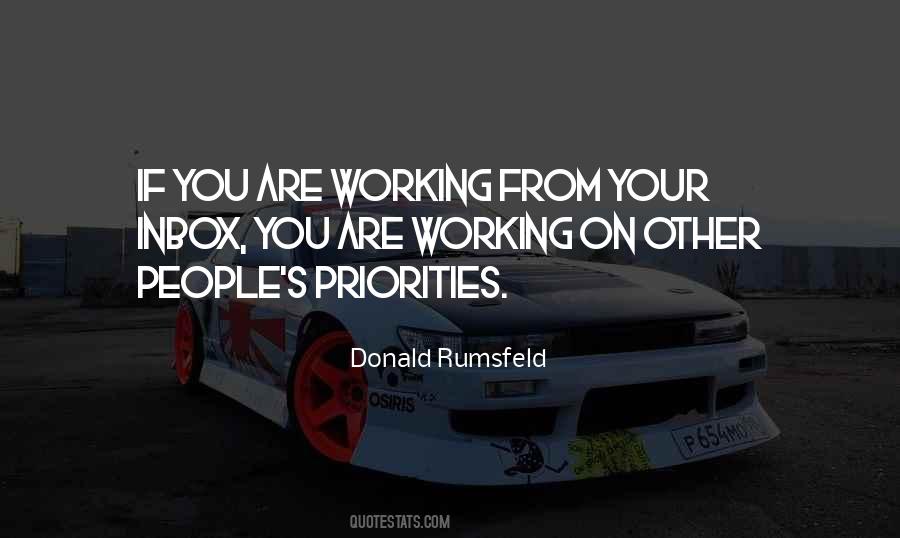 Quotes About Priorities #1354996