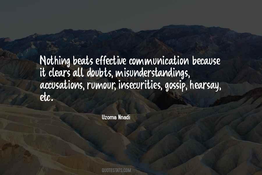 Quotes About Effective Communication #1031241