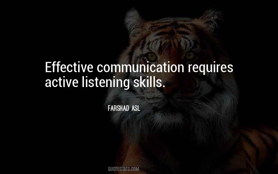 Quotes About Effective Communication #318311