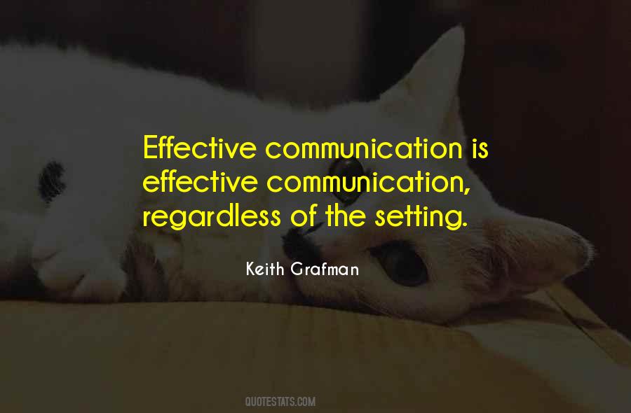 Quotes About Effective Communication #472704