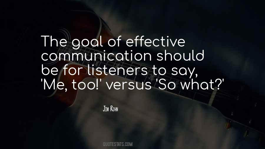 Quotes About Effective Communication #903059