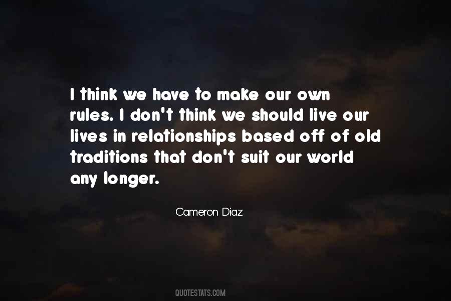 Quotes About Rules In Relationships #1151112