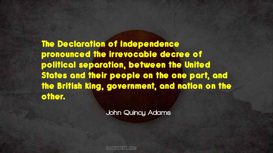 Quotes About The Declaration Of Independence #1343302
