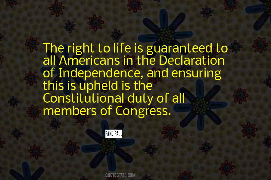 Quotes About The Declaration Of Independence #724208