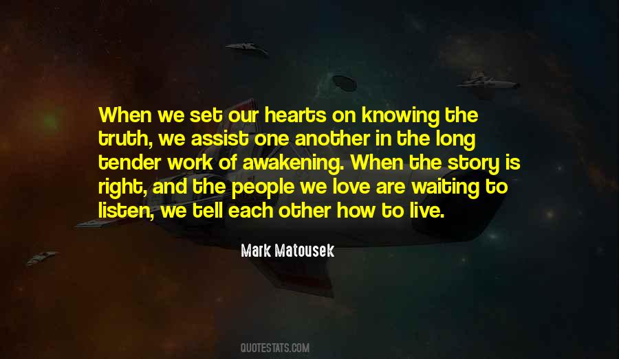 Quotes About Awakening Love #150893