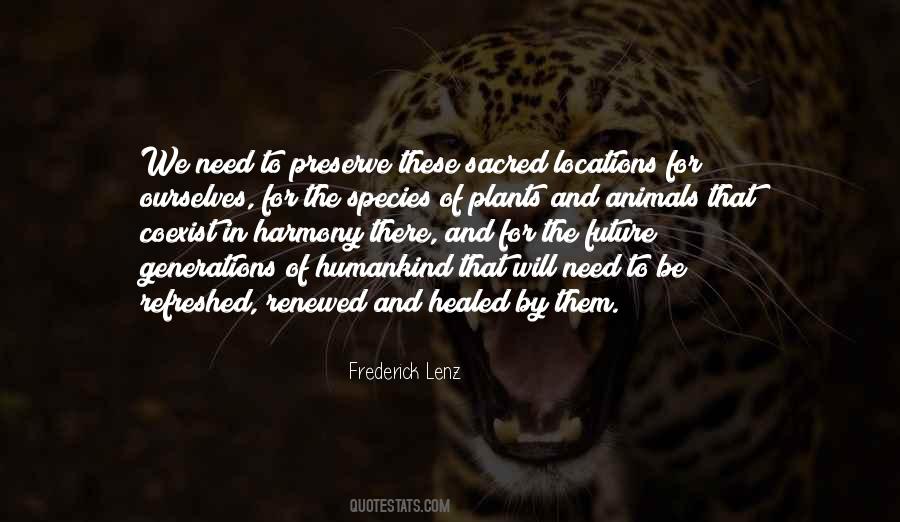Quotes About Plants And Animals #1352027