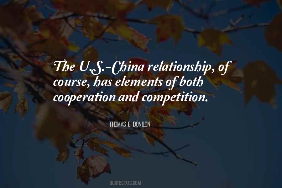 Quotes About Cooperation And Competition #756942