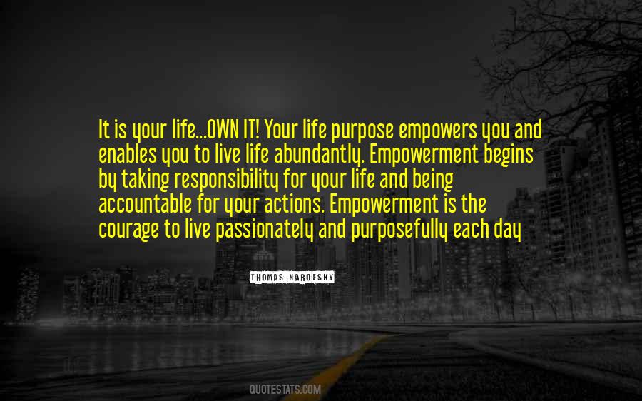 Quotes About Taking Ownership Of Your Actions #534224